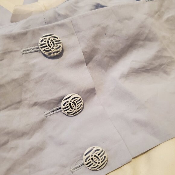 Chanel crop bow camelia top - Picture 3 of 4